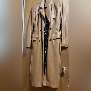 Women's Tan Trench Coat